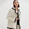 Trendy Clothing Minimalism Collision Color Blazer for Women